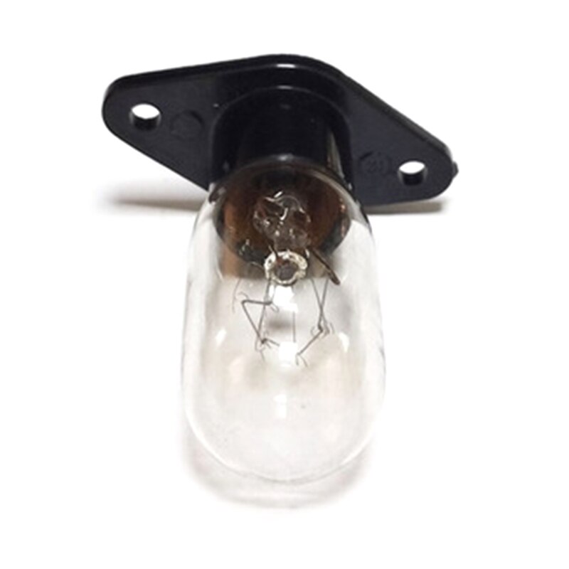 Bombilla de horno microondas Y98B 2A 240V 25W, Base de bombilla de iluminación para refrigerador con soporte