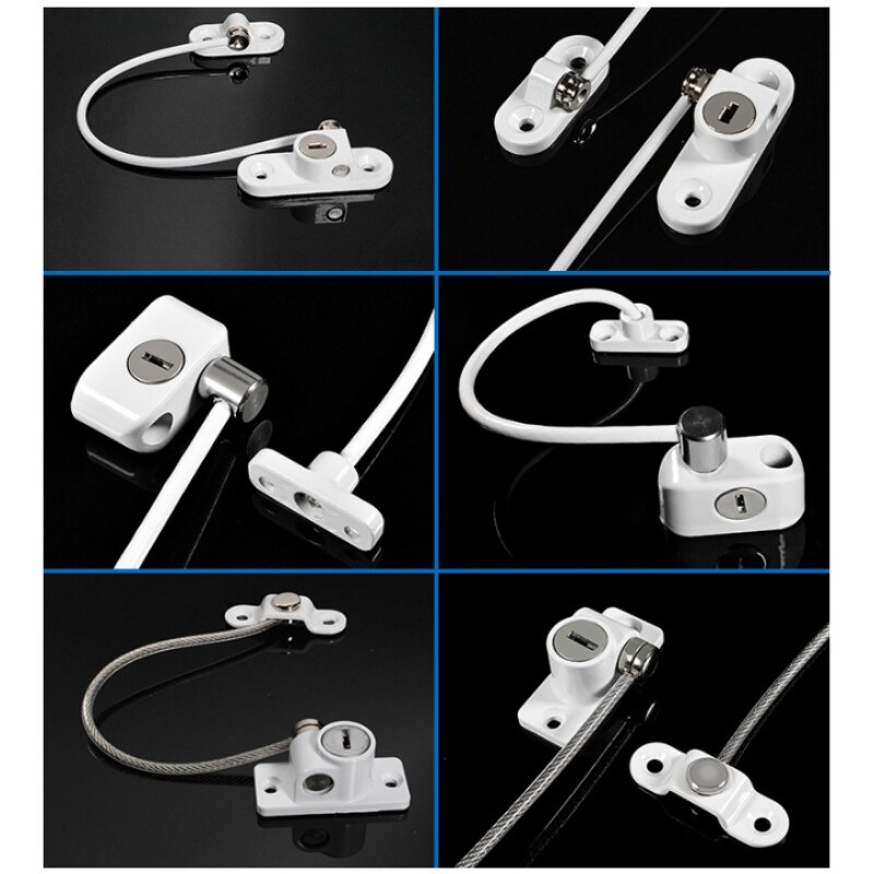 Window Security Chain Lock Sliding Door Kids Safety Protection Lock Buckle Anti-Theft Locks