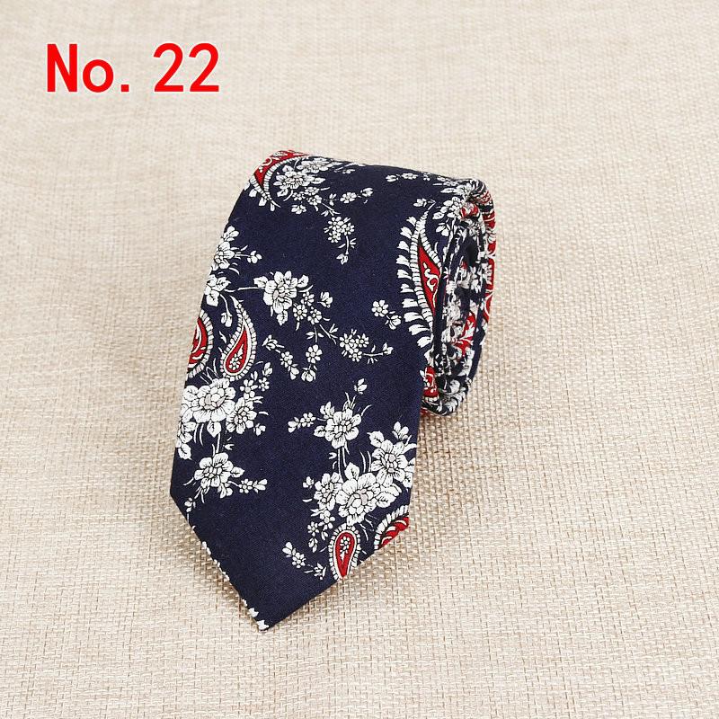 Corbatas clásicas de flores para hombre, Corbata de algodón hecha a mano para hombre, Corbatas florales estrechas de 6CM, , de boda, Corbata informal de Cachemira