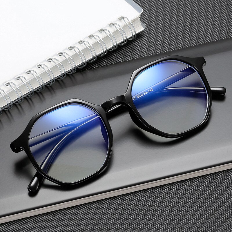 Vintage Unisex Anti Blue Rays Computer Glasses Women Blue Light Coating Gaming Glasses Men Anti Eyestrain light Blocking Eyewear