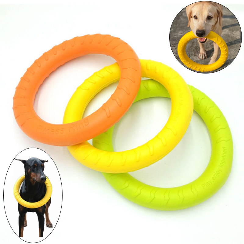 Eva Medium Grote Hond Training Ring Puller Bite Resistant Pet Chew Speelgoed Voor Grote Honden Herder Shiba Inu Speelgoed Mascotas accessoires