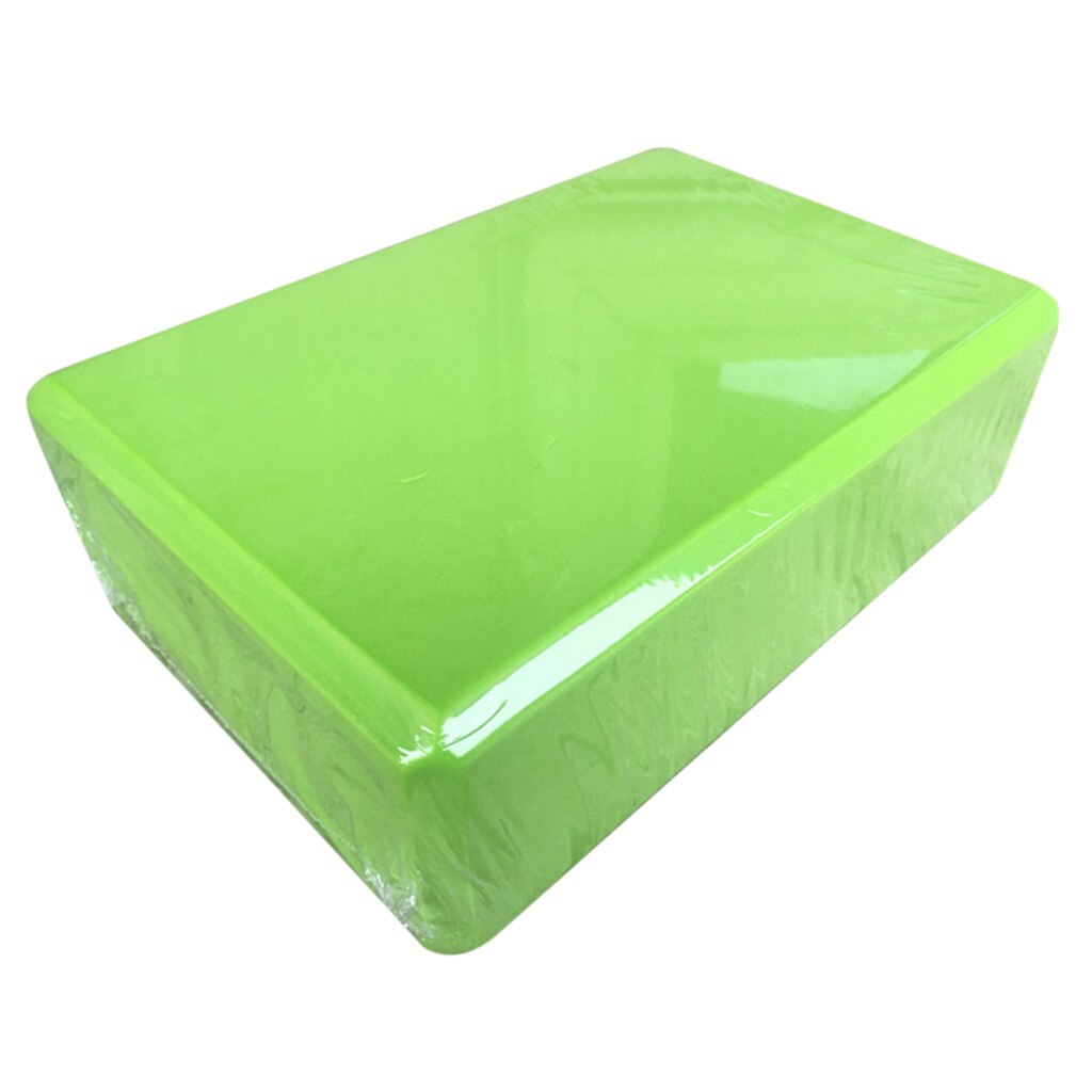 Gym Blocks Foam Brick Training Exercise Fitness Tool Yoga Bolster Pillow Cushion Stretching Aid Body Shaping Health Training#G3: Green