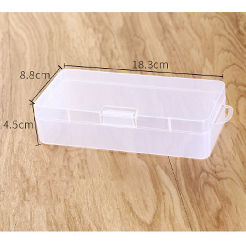 Sieraden Display Praktische Toolbox Plastic Container Doos voor Gereedschap Case Schroef Naaien Boxe Transparante Component Schroef Opbergdoos: Roze