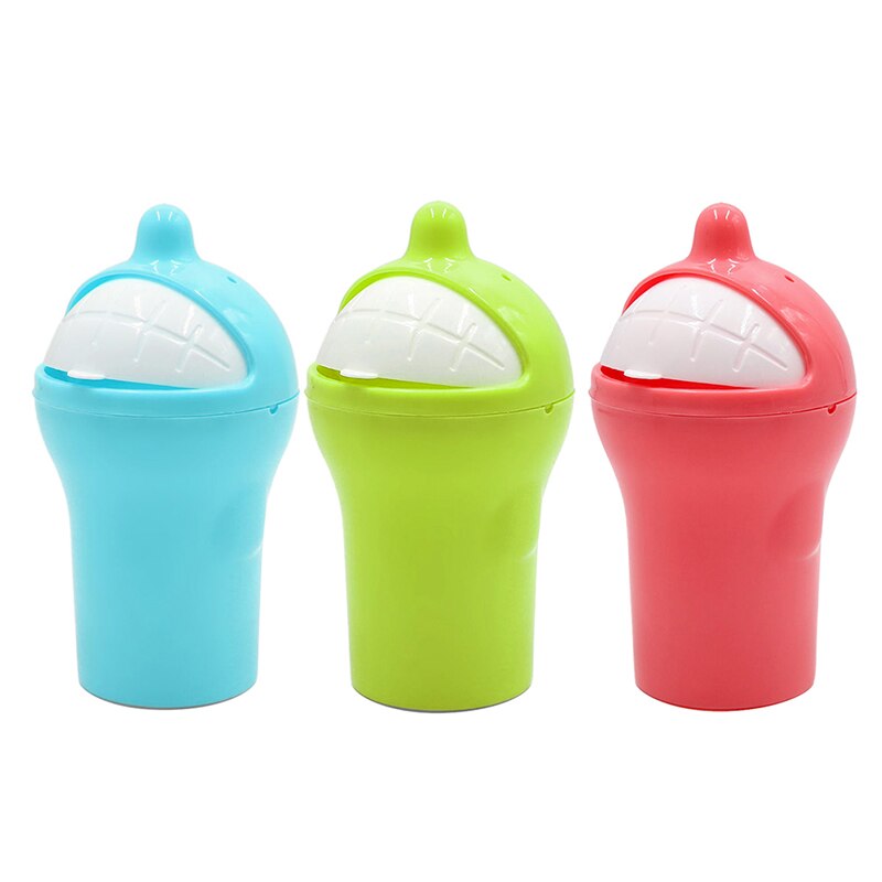 Mini Dolphin Shape Car Trash Rubbish Can Garbage Dust Case Holder Box Bin Rolling Cover Vehicle Trash Can