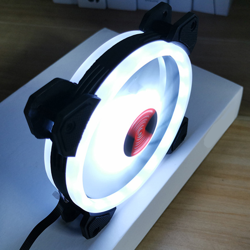 Computergehäuse pc-lüfter led 120mm leiser computer-lüfter kühler für cpu: Default Title