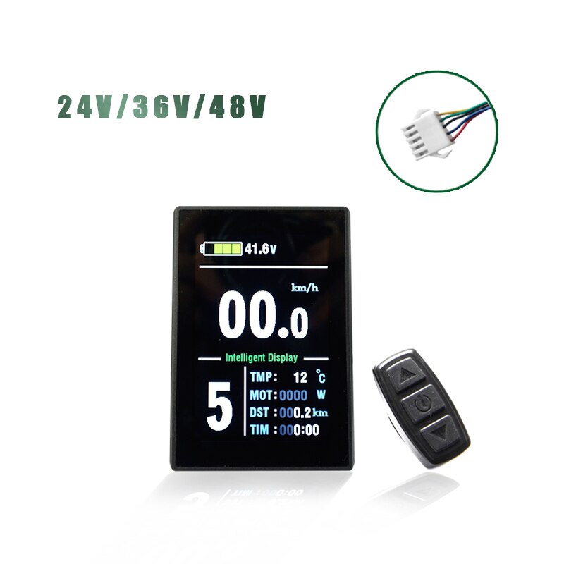 Kt Ebike Lcd Led Display Kuteng 24V 36V 48V Lcd3 Lcd8h Led 880 LCD7 Elektrische Fiets display Voor Elektrische Fiets Kit: LCD8S  SM