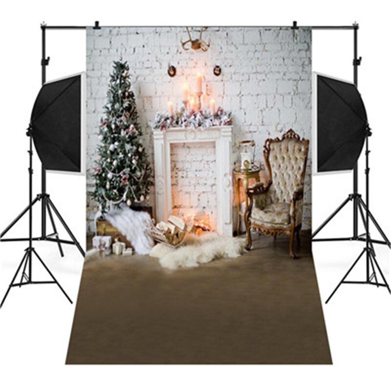 Christmas Backdrops Snow Vinyl 3x5FT Background Photography Studio Photo Studio Foldable Photography Backdrop