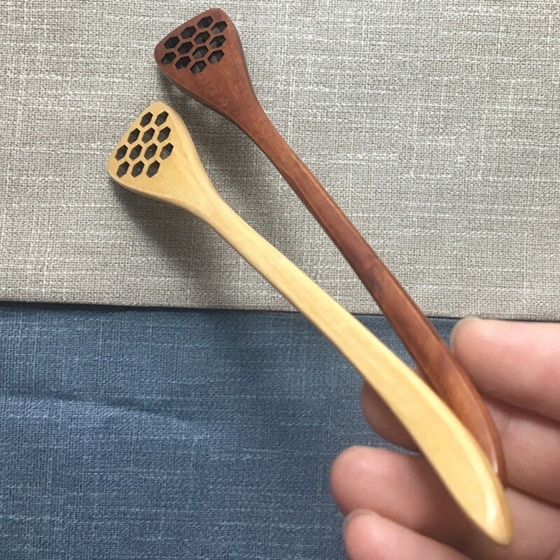 10 Stuk Set Lepel Stok Drinken Thee Mengen Roerder Hollow Creatieve Lange Steel Koffie Roeren Lepels Keuken Tool