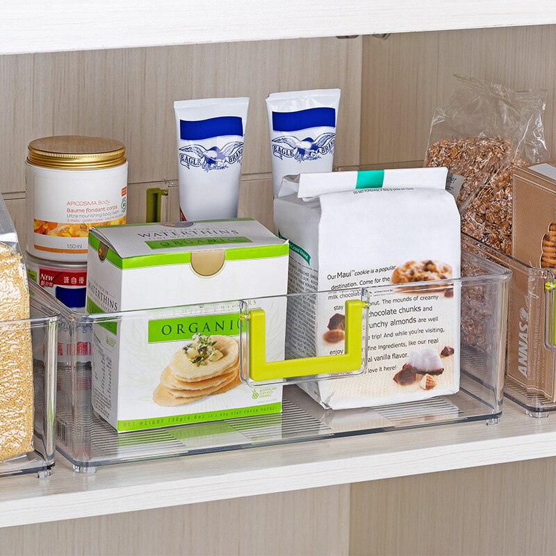Kitchen Transparent PP Storage Box Grains Beans Storage Contain Sealed Home Organizer Food Container Refrigerator Storage Boxes