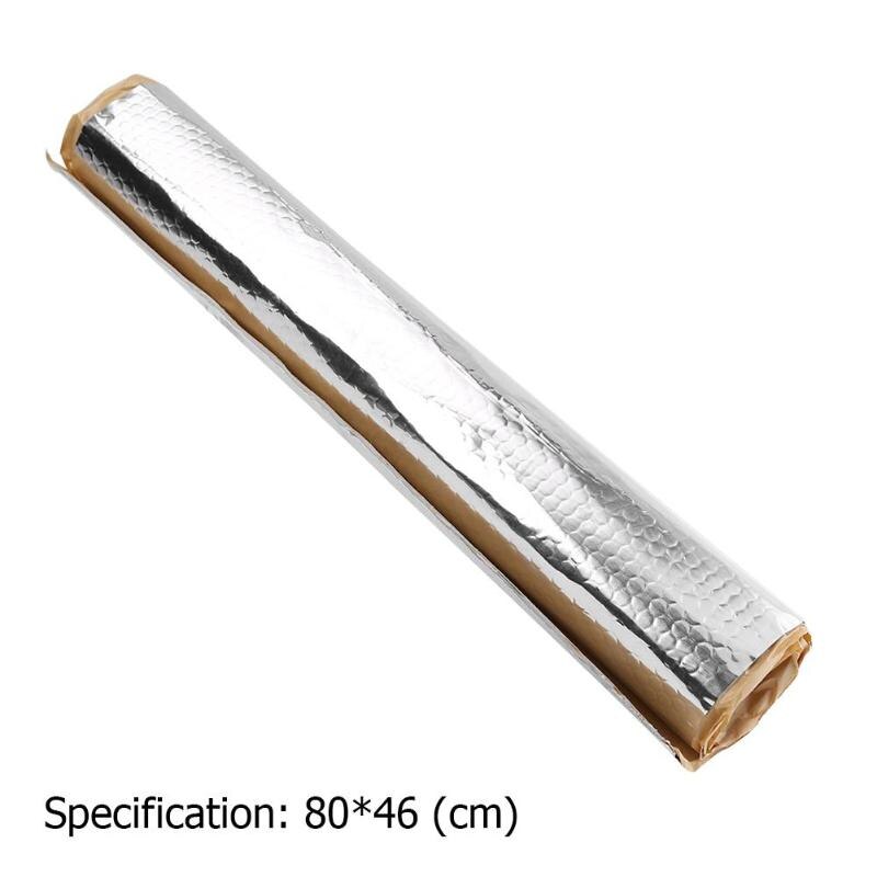 Lámina de espuma antiruido de 200x50cm para aislamiento acústico de coche, accesorios para automóvil de algodón: YELLOW