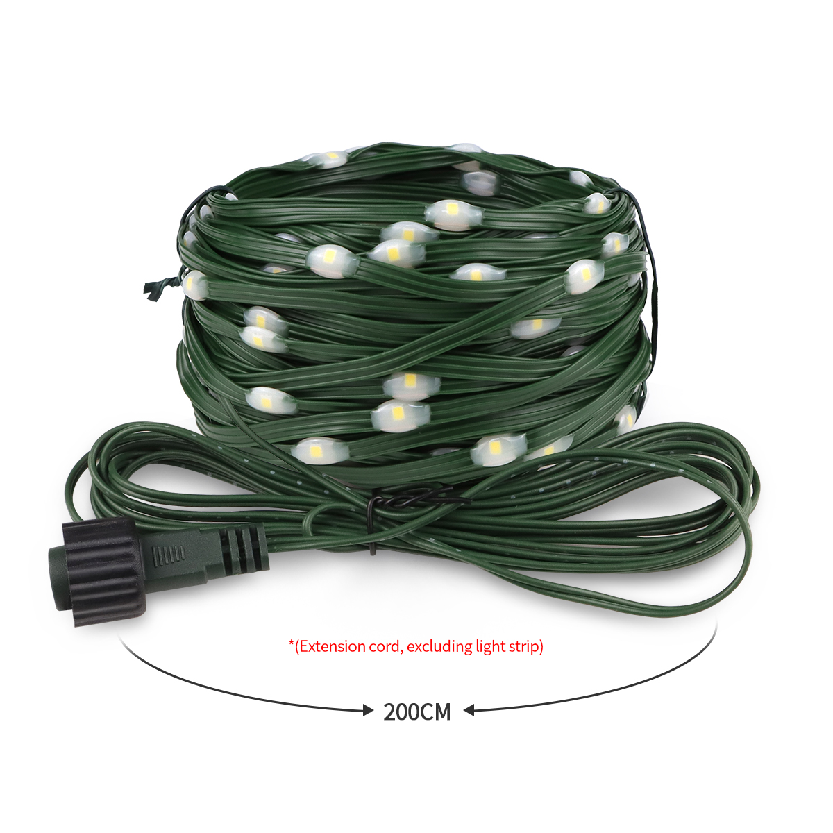 10M-100M Super Bright 24V LED String Lights Green Wire Leather Fairy Lights Outdoor Waterproof Garland Garden Christmas Decor