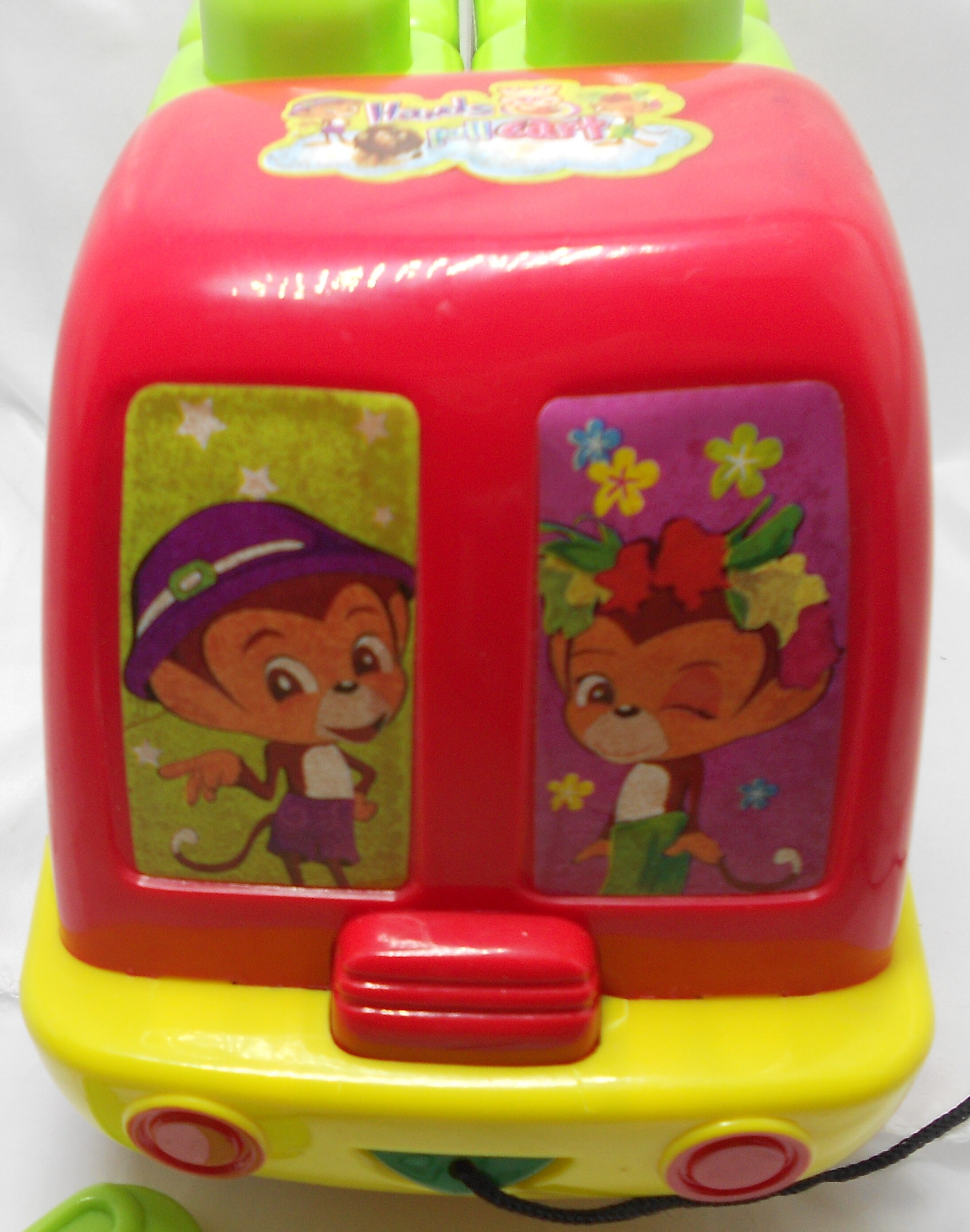 Kids Non Oplaadbare Batterijen Power Flitslicht Muziek Lied Touw Slepen Studeren Voertuig Speelgoed Auto