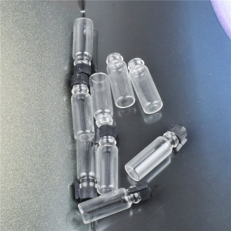 50 stuks 0.5ml 1ml micro glazen parfumflesjes opblaasbare glazen buisflesjes lege parfumflesjes druppelflesjes