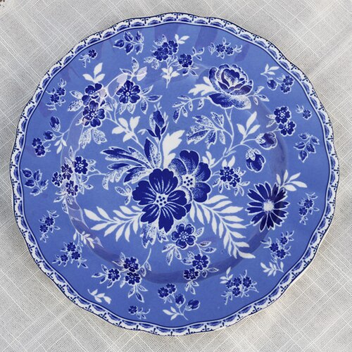 Juego de tazas de té con flores porcelana China taza de café Royal Bone China taza de té Vintage platillo con bandeja Copos copa de verano AC50BD: Style6