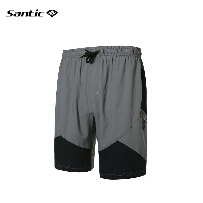 Santic Mannen Fietsbroek Quick Dry Zomer Losse Leisure Fiets Korte Broek Road Mountain Outdoor Fiets Shorts Aziatische Grootte