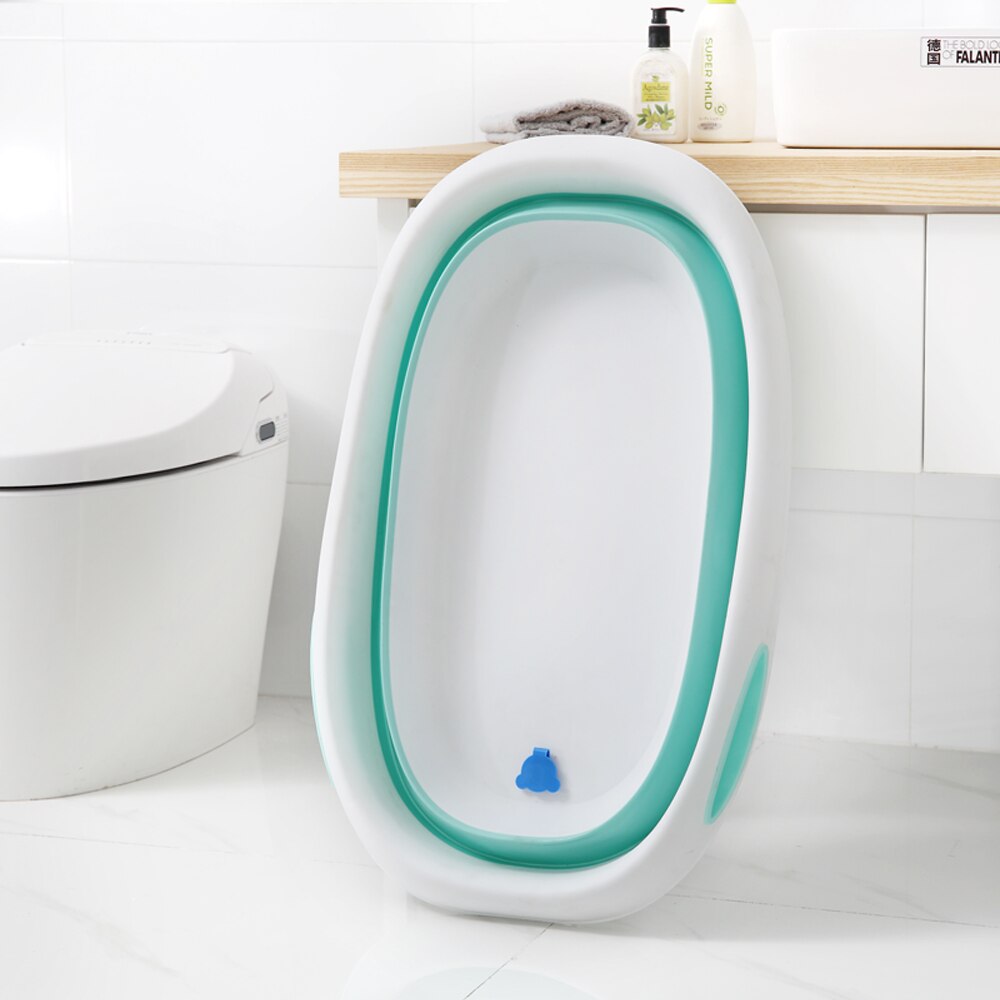 Confortevole nuovo design pieghevole in plastica del bambino vasca da bagno per i bambini, freestanding vasca da bagno pieghevole