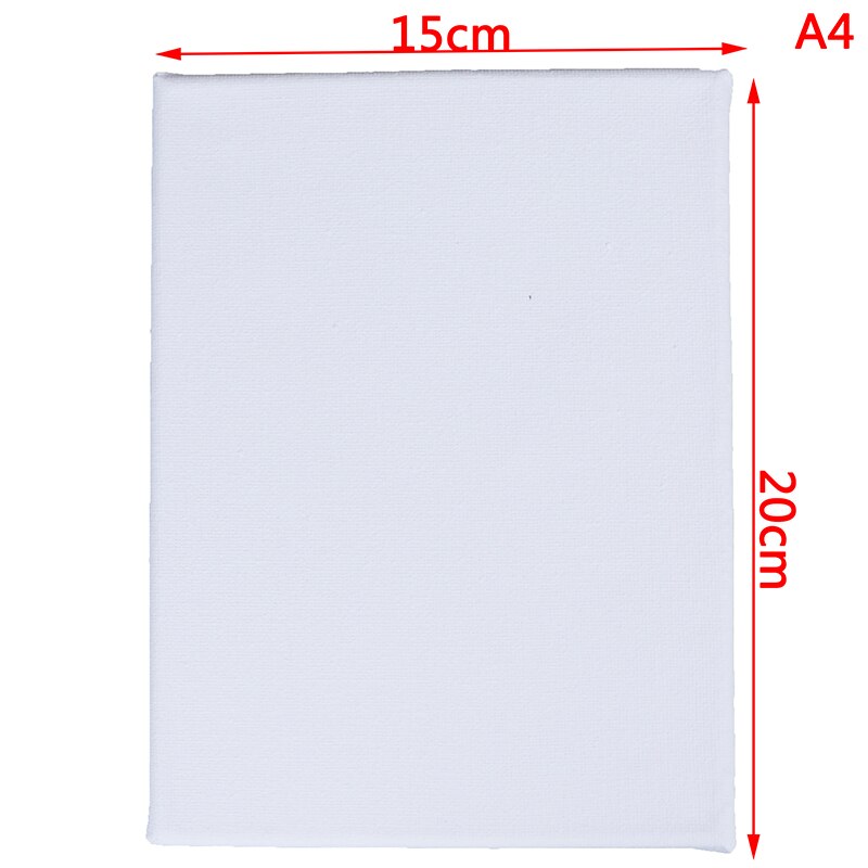 1Pcs Mini Artists Canvas Small Art Board Acrylic/Oil Paint Blank Mini Canvas Drawing Toys Supply: A4