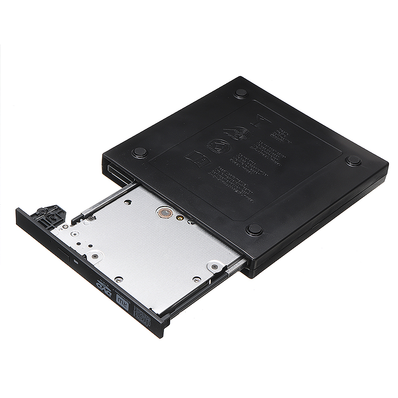 Pohiks 1pc USB 2.0 External DVD/CD Burner Universal Desktop Notebook USB Recorder Optical Drive For Windows 10 Laptop PC