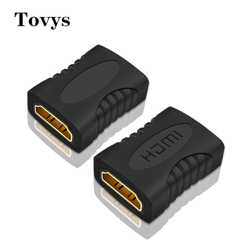 Mini Hdmi-Compatibel Extension Adapter Hdmi Vrouwelijke Naar Hdmi Female Connector Extender Converter Voor Hdtv Projector Monitor 1080P