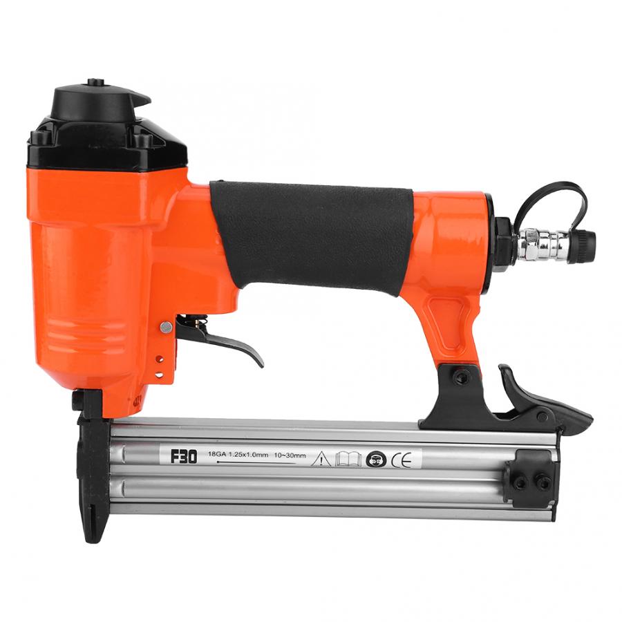 Industriële Grade Air Brad Nailer F30 Pneumatische Rechte Schiethamer Nietmachine Power Tool Accessoires