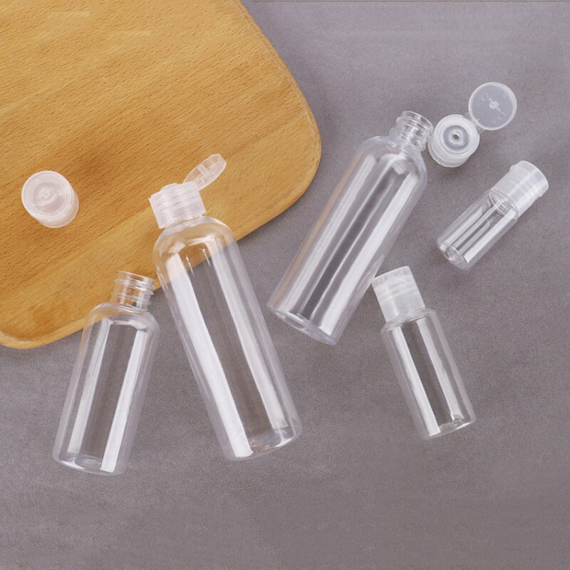 Glass Bottle Empty Cosmetics Bottle Sample Test Tube Thin Glass Vials Home Storage Organization Makeup Organizers Mini