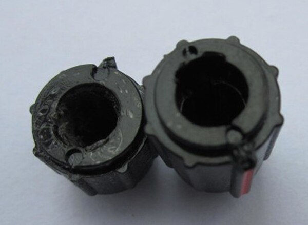 10 STKS Power Volume + Kanaal Switch Knop Cap Voor Kenwood TK2107 TK3107 2/Twee Manier Radio