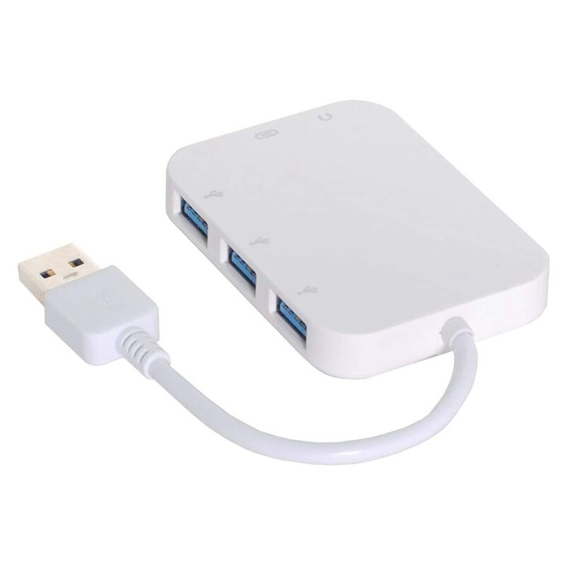 USB 3.0 centro 5Gbps USB3.0 a USB 3.0 3 Porte centro Femminile & o 3.5 millimetri e USB-C di Alimentazione per il computer Portatile Del computer: Default Title