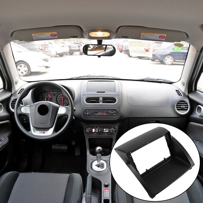 9 pulgadas auto Radio estéreo DVD Panel Facia embellecedor de Marco GPS Panel de navegación para Rover MG3: Default Title