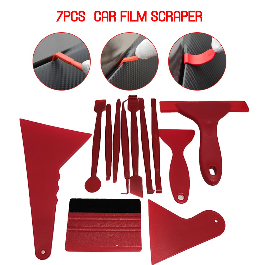 13Pcs Car Vinyl Wrap Window Tint Film Tools Kit Squeegee Retractable Utility Snap-off Blades Vinyl Cutter Corner