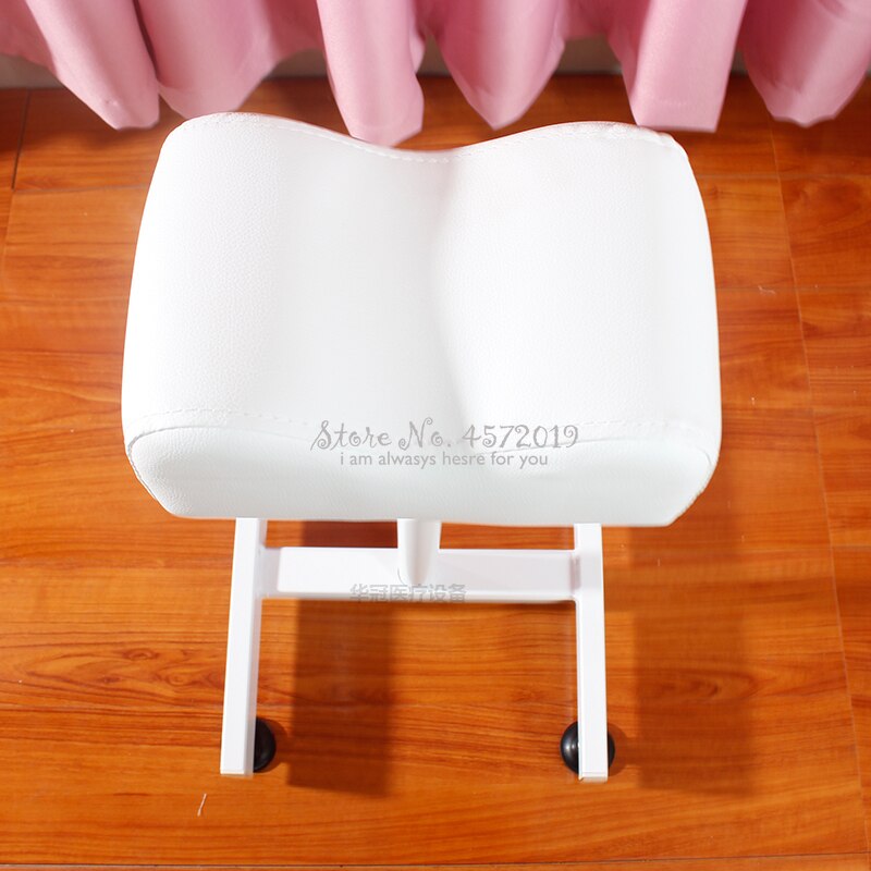 Support pour outils de pédicure et de pédicure, chaise pour ongles, cuir synthétique souple et confortable, modèle