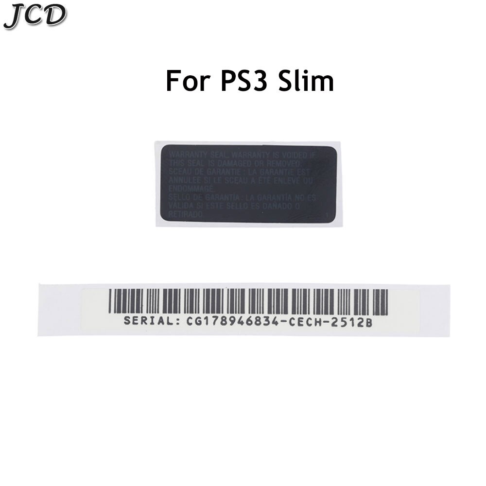 JCD 1Set Security Seal Sticker For PS3 SLIM Warranty Seals Host Seals Security Seal Sticker Warranty Seals
