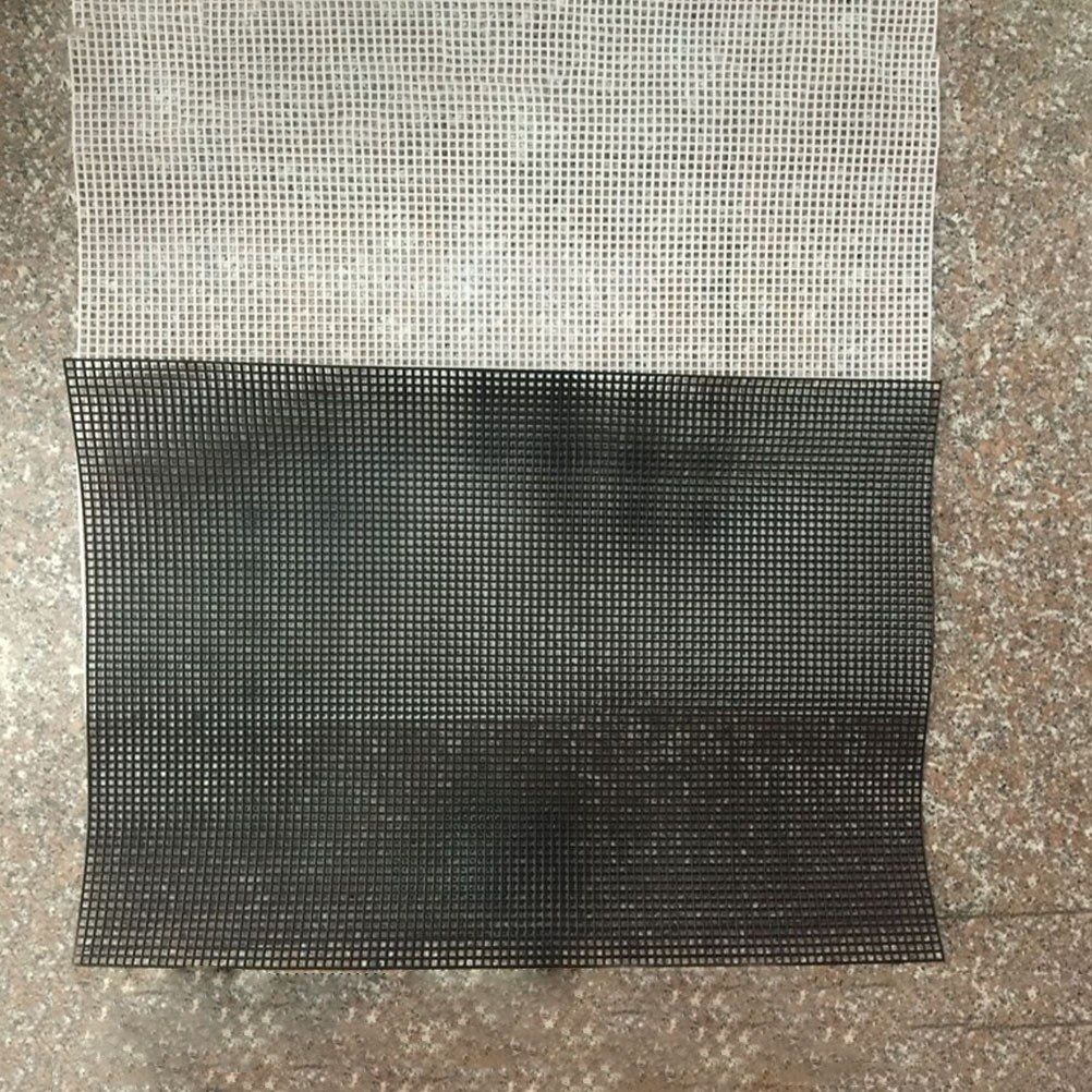 6Pcs Plastic Mesh Sheets Rectangular Versatile DIY Safe Beading Sheet Mesh Grid Resistance Silver Perforated Expanded Plate