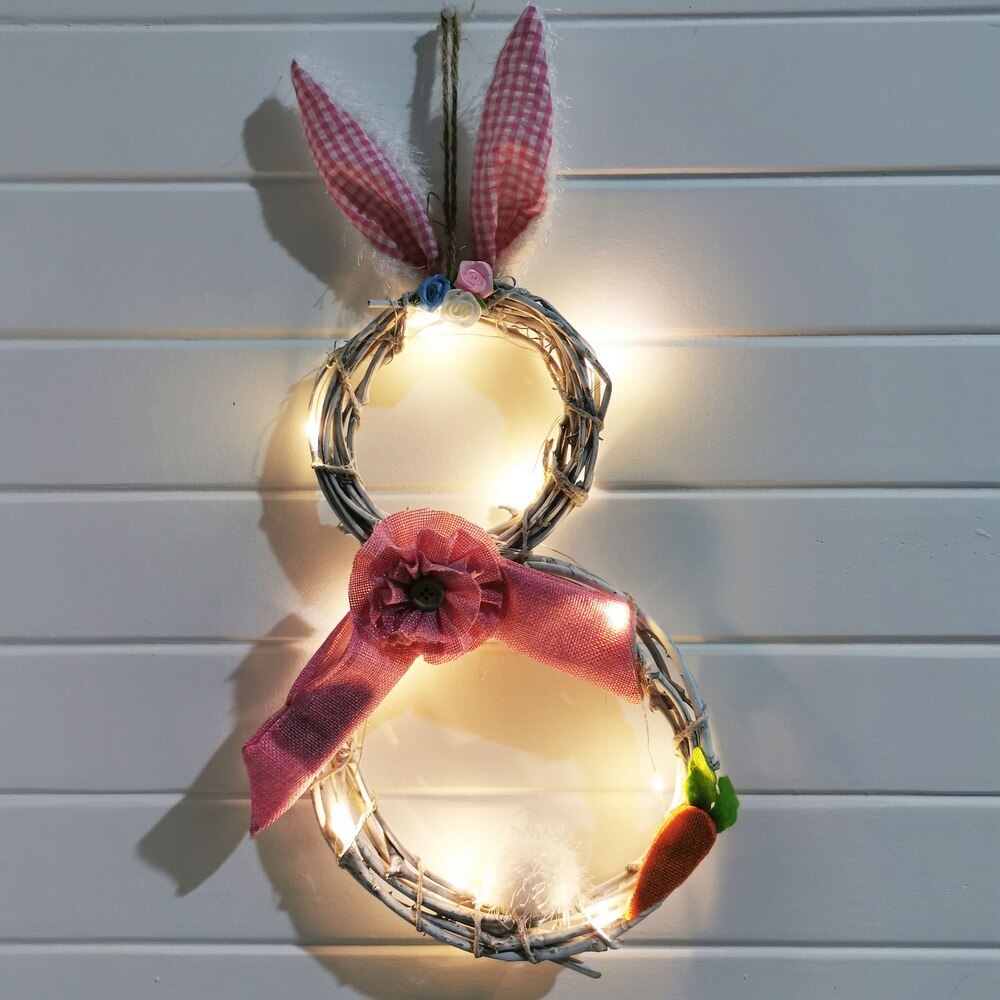 Milieuvriendelijke En Niet-toxisch Pasen Decoraties Gebruik Verlichting Te Versieren De Druif Ring Krans Pasen Home Decoratie Hanger