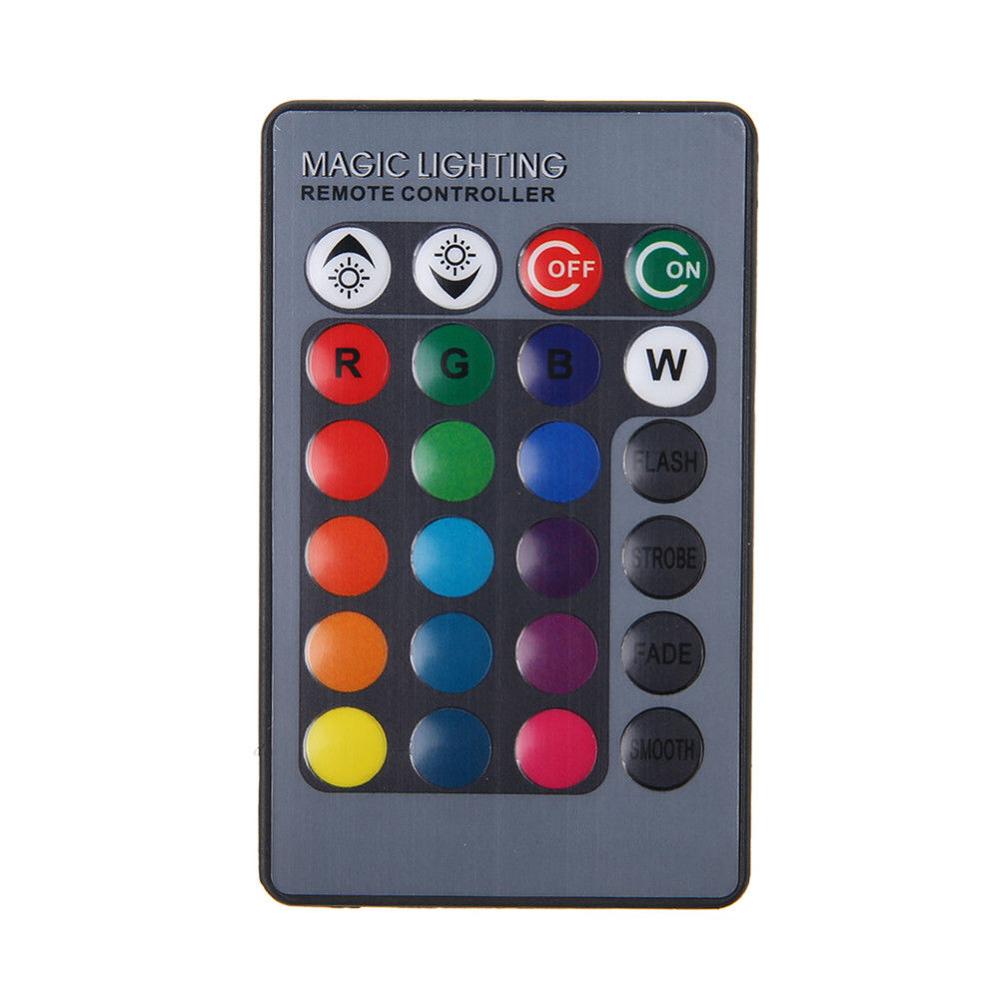 Fargerik  h1 led pære 5050 12 smd rgb led bil hovedlys tåkelys lampe med fjernkontroll motorsykkel bil tilbehør dekor lampe