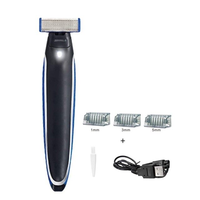 Pro Solo rechargeable electric shaver beard shaver electric razor body trimmer men shaving machine hair trimmer face care body: normal one head