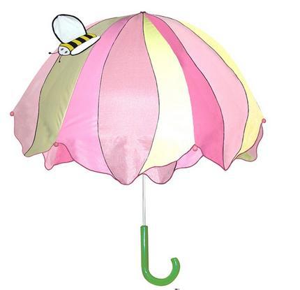 Kinderparaplu - Cartoon Roze Lotus - Niet-automatisch - Nylon - Maat S