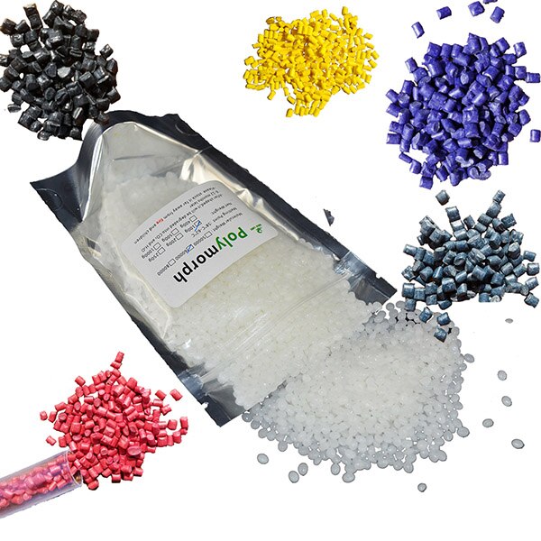 100g polymorph i 5 pigment kolorowy Moldable Plastikowy Instamorph kształt zmiennokształtny rzecz Plastimake termoplastyczny dla hobbystów: Default Title