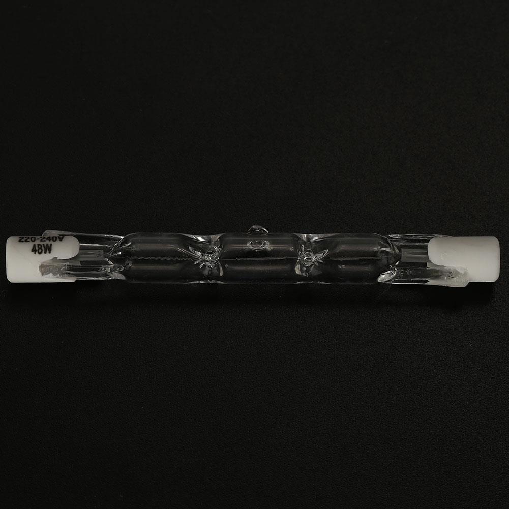 7.5*1CM tungstène-iode lampe 220V-240V lampe halogène intérieur extérieur ménage approvisionnement luminaire lumineux Durable