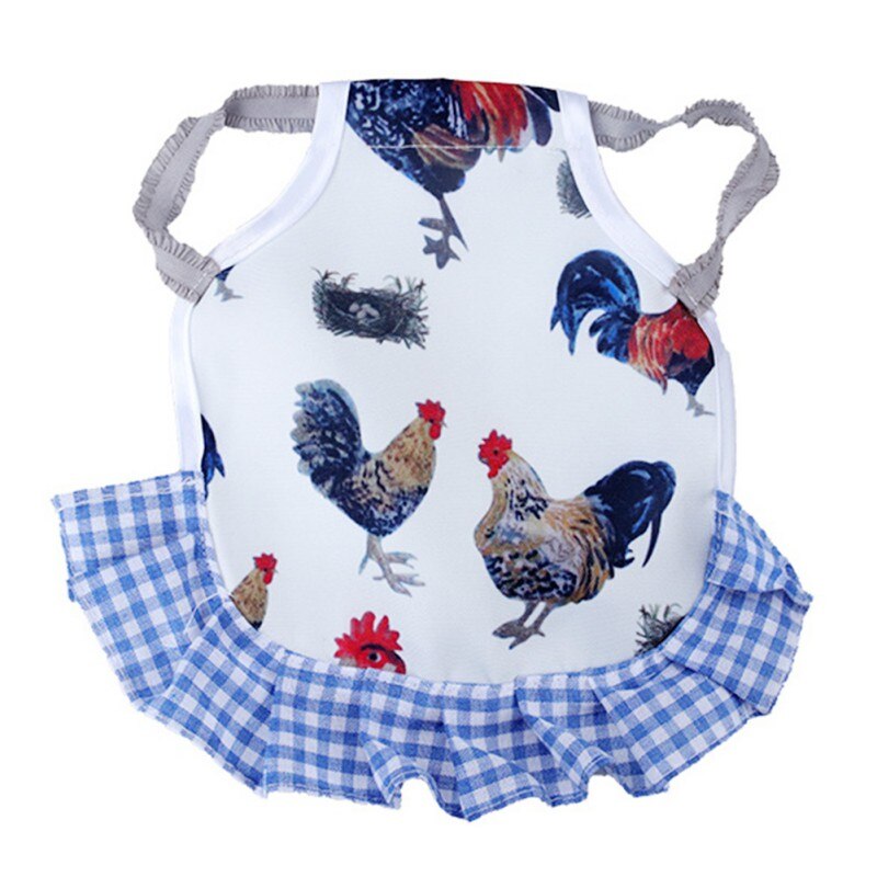 Delantal ajustable para vestido de gallina, Protector de plumas, elástico, suministros para mascotas
