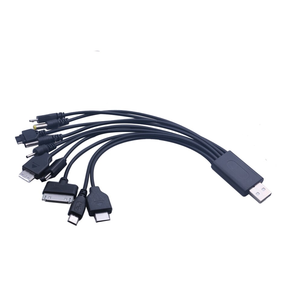 Elistooop 10 In 1 Lader Usb Kabel Voor Ipod Motorola Nokia Samsung Lg Data Kabels