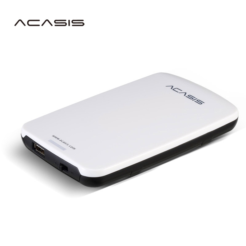 Op Verkoop 2.5 ''ACASIS Originele 500 GB USB2.0 HDD Mobiele Harde Schijf Externe Harde Schijf Hebben power schakelaar Goede prijs