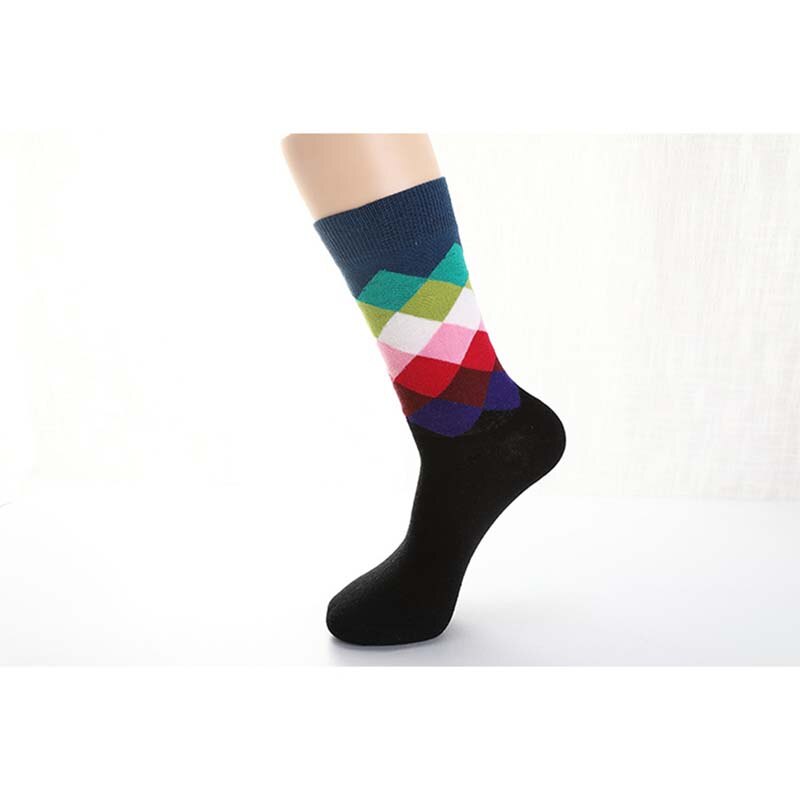 Cycling Socks Compression Outdoor Sports Bicycle Stocking Seamless Knee-High Breathable Socks Running Sock: Style4