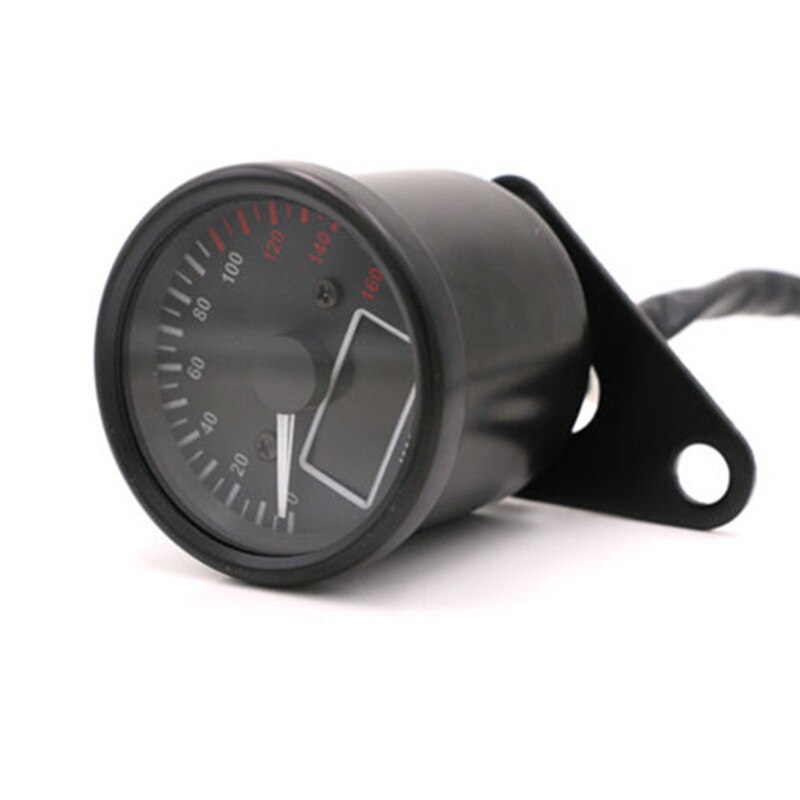 Universal Retro LCD Speedometer Odometer Tachometer Multifunction Fuel Gauge ATV Cruiser Chopper Cafe Racer Old School Bobber