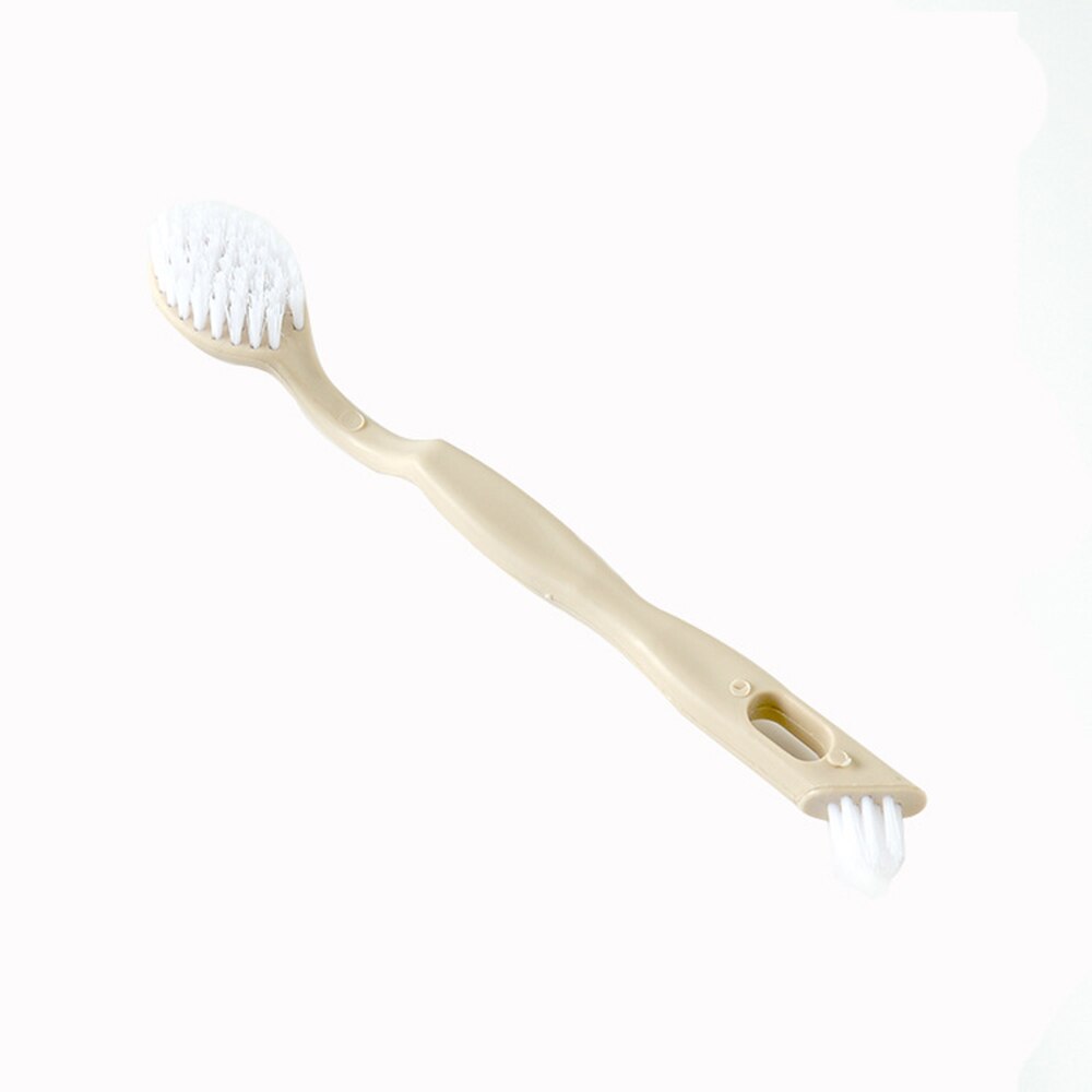 Cepillo de limpieza para zapatos, limpiador de calzado de piel de nobuk, gamuza, color negro: Apricot