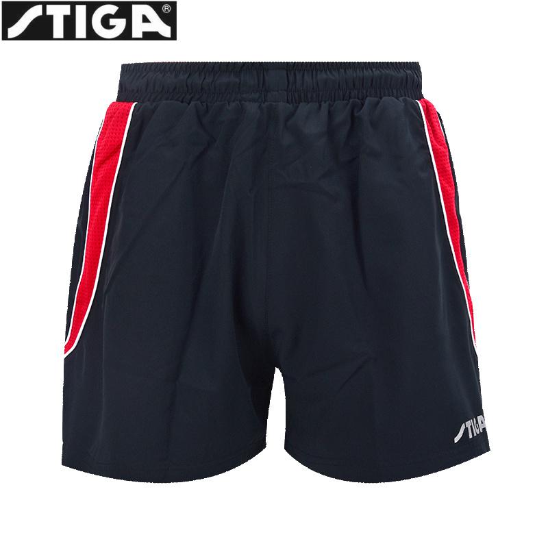 Stiga-pantalones cortos de tenis de mesa para hombre y mujer, ropa deportiva de secado rápido, camisetas deportivas de Ping Pong, Ca 72121