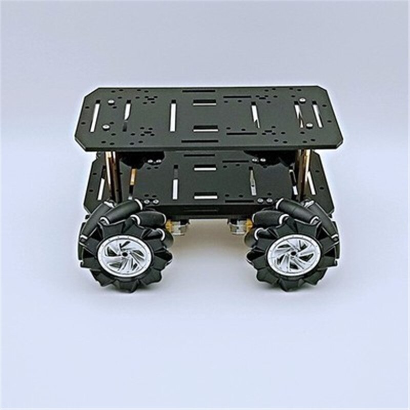 TT Motor 80mm Mecanum Wheel Car Smart Car Is Suitable For Arduino Programming Omnidirectional Mobile Chassis Robot