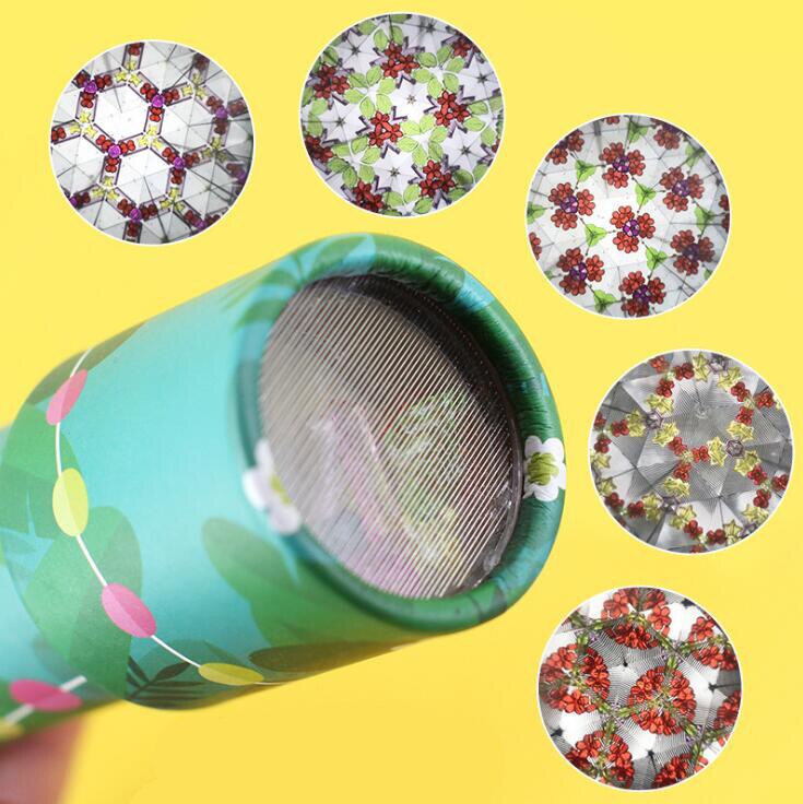 2 Stck/1 pc Spielzeug für freundlicher Rotierenden Kaleidoskop Einhorn Drehung Phantasie Quaddel Baby Spielzeug freundlicher Bunte Spielzeug Beste für freundlicher GYH