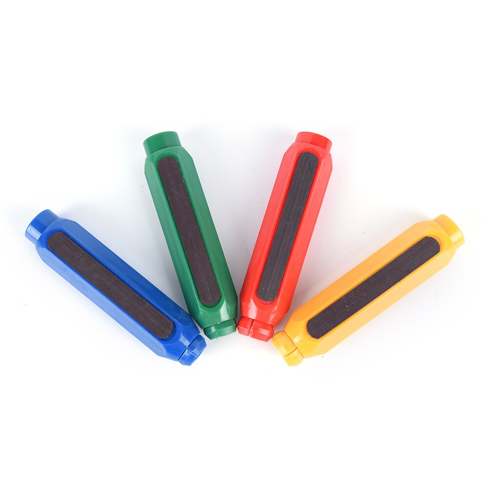 Magnétique sans poussière porte-craie Non poussière propre enseignement sur tableau autocollant mural porte-stylo Porta Tiza craie pince 1pc