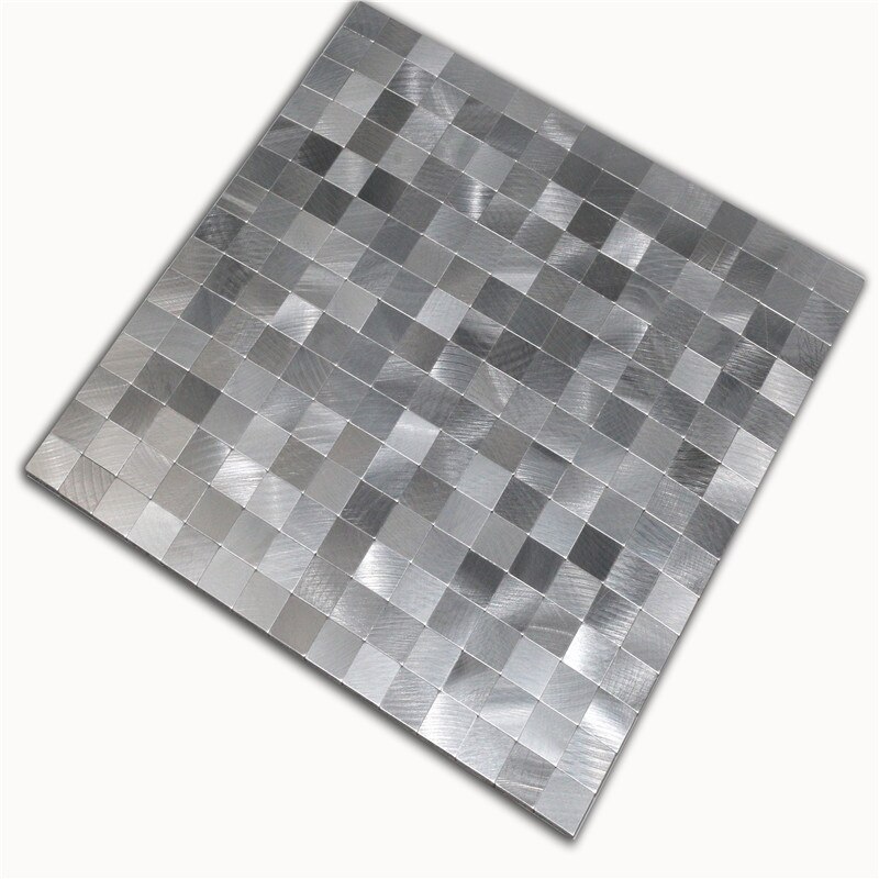 Metall Aluminium Tafel aufbringen küche fliesen 3D wasserdicht und feuerfeste Restaurant Bar Veranda hintergrund selbst-Klebstoff Zauberstab aufkleber