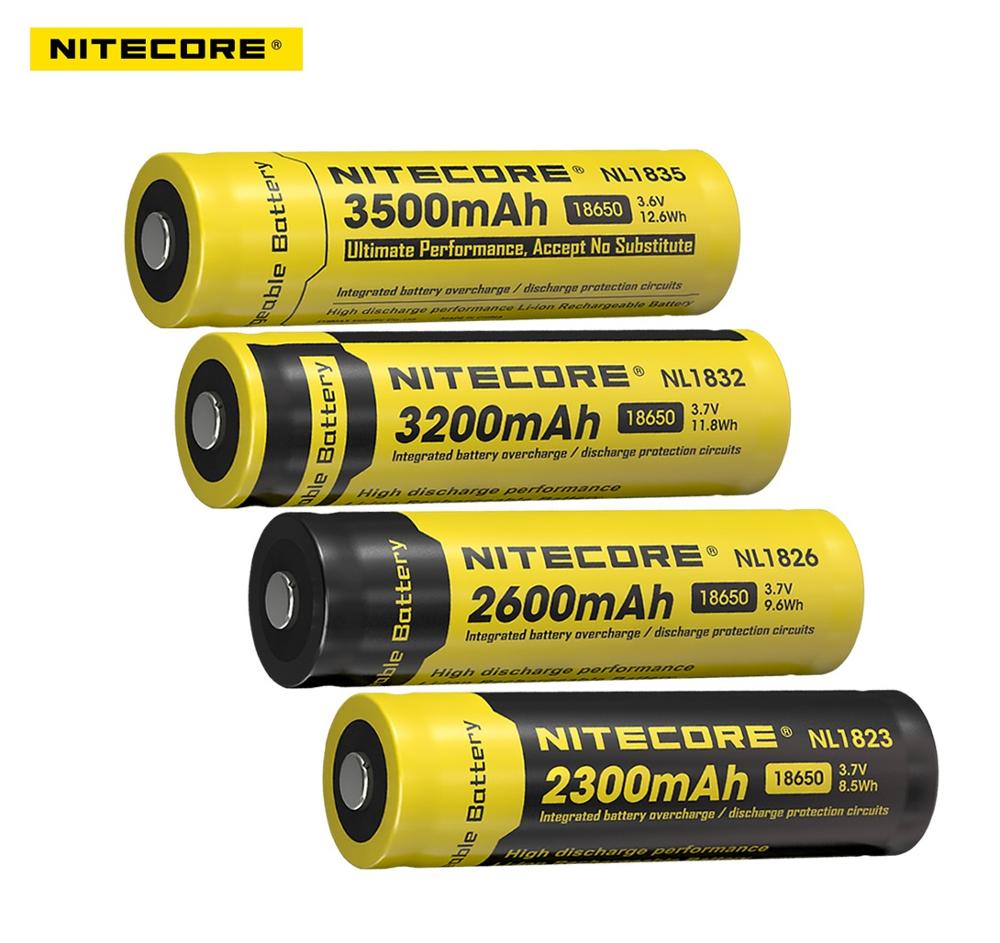 NITECORE NL1835 NL1832 NL1826 NL1823 Oplaadbare 18650 Li-on Batterij